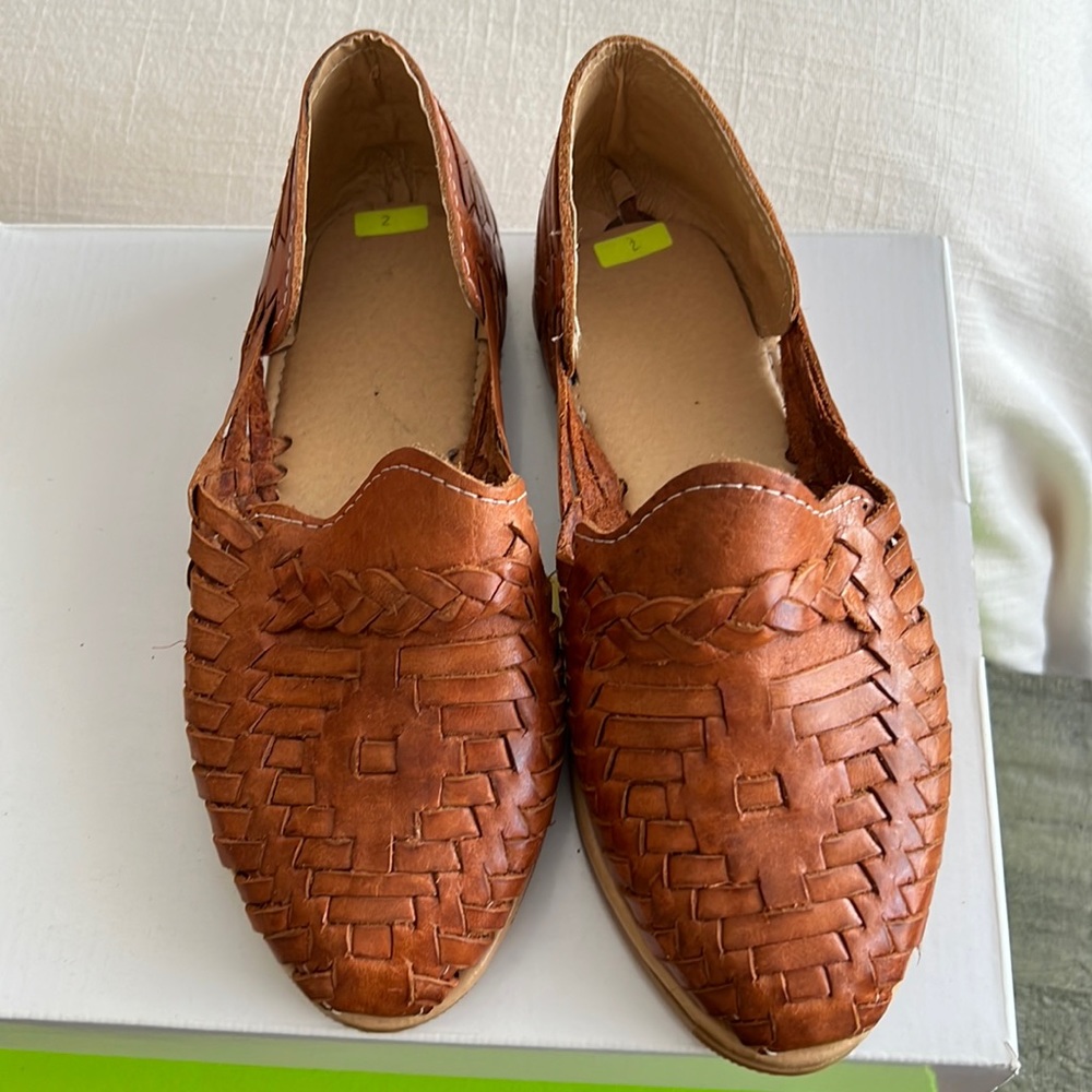 Leather loafers Oxaca style